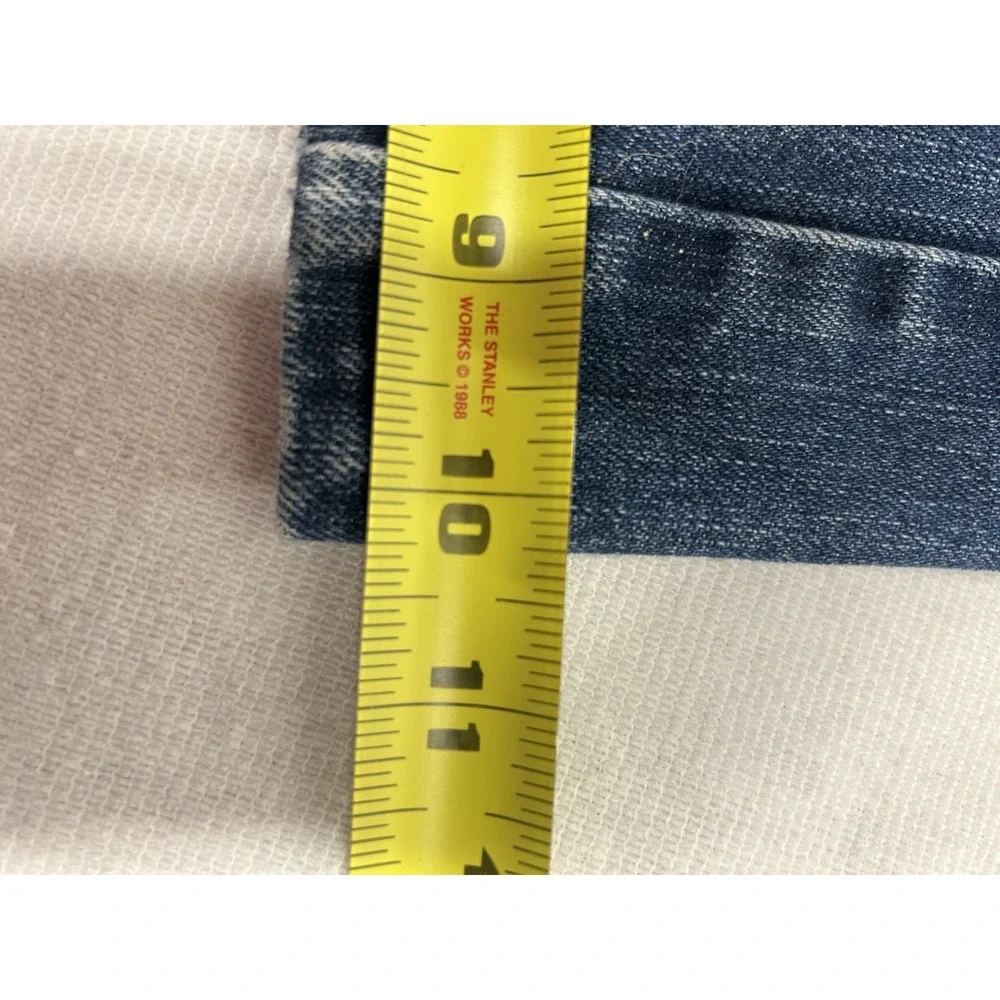 Y2K Levi's SilverTab True Boot Men's Blue Faded Distressed Denim Jeans 38x30